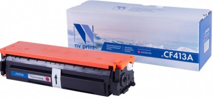 Картридж NV Print CF413A Пурпурный для принтеров HP LaserJet Color Pro M377dw/ M452nw/ M452dn/ M477fdn/ M477fdw/ M477fnw, 2300 страниц