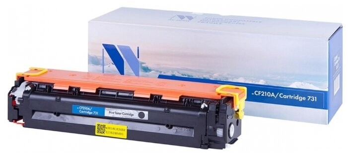 Картридж NV Print CF210A/ 731 Черный для принтеров HP LaserJet Color Pro M251n/ M251nw/ M276n/ M276nw/ Canon LBP-7100Cn/ 7110Cw, 1600 страниц