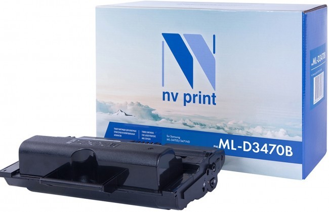 Картридж NV Print ML-3470B для принтеров Samsung ML-3470/ 3471, 10000 страниц