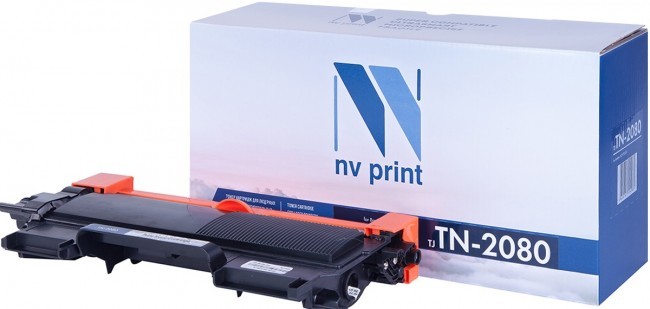Картридж NV Print TN-2080 для принтеров Brother HL-2130R/ DCP-7055R/ WR, 700 страниц