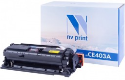 Картридж NV Print CE403A Пурпурный для принтеров HP LaserJet Color M551n/ M551xh/ M551dn/ M570dn/ M570dw/ M575dn/ M575f/ M575c, 6000 страниц