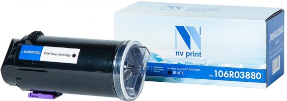 Картридж NV Print 106R03880 Black для принтеров Xerox VersaLink C500/ C505, 5000 страниц