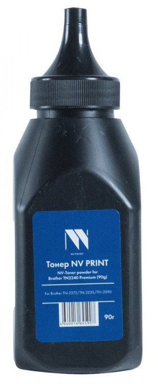 Тонер NV Print для принтеров Brother TN-2240/ TN-2275/ TN-2235/ TN-2090, Premium, 90г