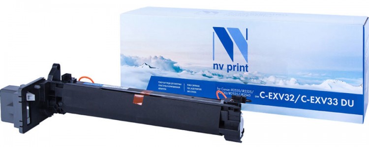 Барабан NV Print C-EXV32/ C-EXV33 DU для принтеров Canon iR2520/ iR2525/ iR2530/ iR2535/ iR2545, 169000 страниц