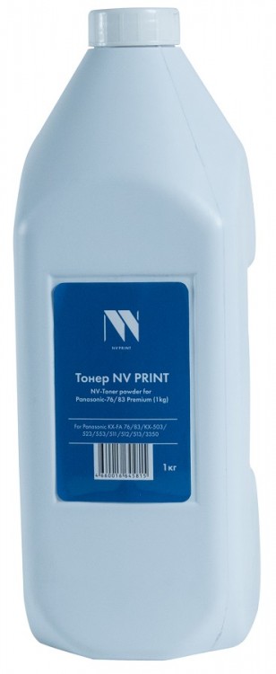 Тонер NV Print  для принтеров Panasonic 76/ 83/ KX-503/ 523/ 553/ 512/ 513/ 3350, Premium, 1кг
