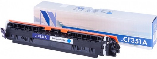 Картридж NV Print CF351A Голубой для принтеров HP LaserJet Color Pro M176n/ M177fw, 1000 страниц