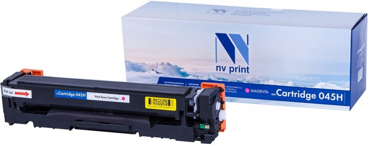 Картридж NV Print 045H Пурпурный для принтеров Canon i-SENSYS LBP611Cn/ LBP613Cdw/ MF631Cn/ MF633CDW/ MF635Cx, 2200 страниц