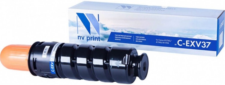 Тонер-туба NV Print C-EXV37 для принтеров Canon iR1730i/ iR1740i/ iR1750i, 15100 страниц