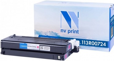 Картридж NV Print 113R00724 Пурпурный для принтеров Xerox Phaser 6180/ 6180MFP, 6000 страниц