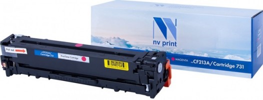 Картридж NV Print CF213A/ 731 Пурпурный для принтеров HP LaserJet Color Pro M251n/ M251nw/ M276n/ M276nw/ Canon LBP-7100Cn/ 7110Cw, 1800 страниц