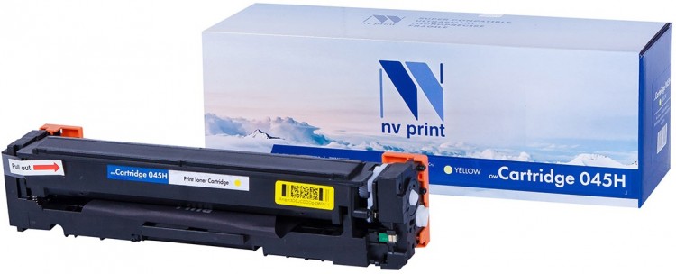Картридж NV Print NV-045H Желтый для принтеров Canon i-SENSYS LBP611Cn/ LBP613Cdw/ MF631Cn/ MF633CDW/ MF635Cx, 2200 страниц