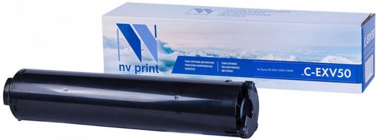 Тонер-туба NV Print C-EXV50 для принтеров Canon IR1435/ 1435i/ 1435iF, 17600 страниц