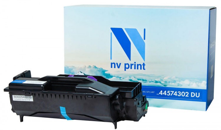 Барабан NV Print NV-44574302 DU для принтеров Oki B411/ 431/ MB461/ 471/ 497, 25000 копий