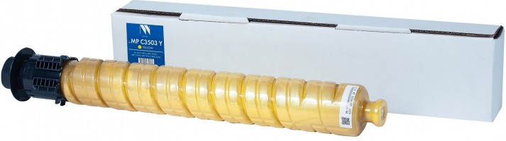 Картридж NV Print MPC3503 Yellow для принтеров Ricoh Aficio-MPC3003/ MPC3004/ MPC3503/ MPC3504, 18000 страниц