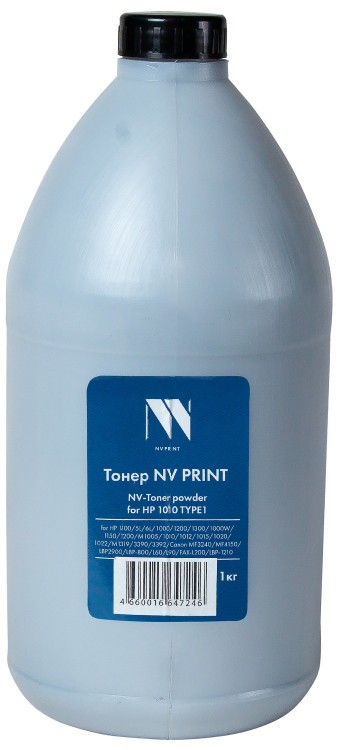 Тонер NV Print NV-HP1010-TYPE1-1KG для принтеров HP 1010 TYPE1, 1кг 