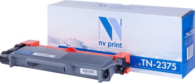 Картридж NV Print TN-2375 для принтеров Brother HL-L2300DR/ / L2340DWR/ / 2360DNR/ 2365DWR/ DCP-L2500DR/ 2520DWR/ 2540DNR/ 2560DWR/ MFC-L2700DWR/ 2720D/ 2740D, 2600 страниц