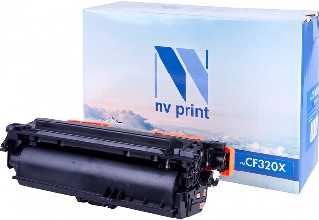 Картридж NV Print CF320X Черный для принтеров HP LaserJet Color MFP-M680dn/ M680f/ Flow M680z, 21000 страниц
