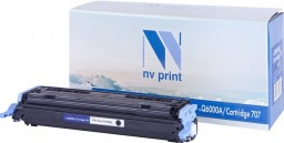 Картридж NV Print Q6000A/ 707 Черный для принтеров HP LaserJet Color 1600/ 2600n/ 2605/ 2605dn/ 2605dtn/ Canon i-SENSYS LBP-5000/ 5100, 2500 страниц