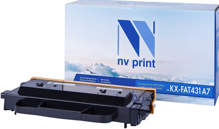 Картридж NV Print KX-FAT431A7 для принтеров Panasonic KX-MB2230RU/ 2270RU/ 2510RU/ 2540RU, 6000 страниц