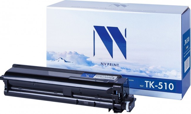 Картридж NV Print TK-510 Черный для принтеров Kyocera FS-C5020N/ 5025N/ 5030N, 8000 страниц