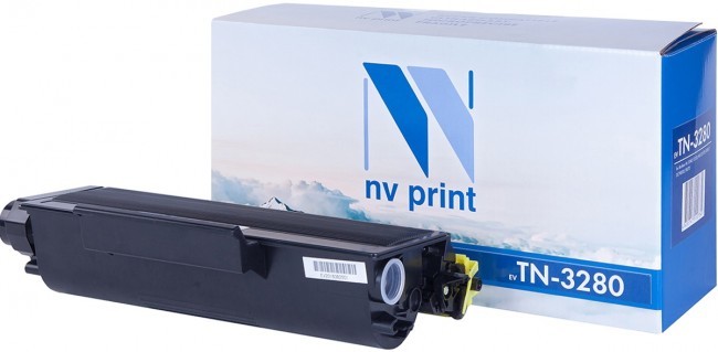 Картридж NV Print TN-3280 для принтеров Brother HL-5340D/ 5350DN/ 5370DW/ MFC-8370/ 8880/ DCP-8085/ 8070D, 8000 страниц
