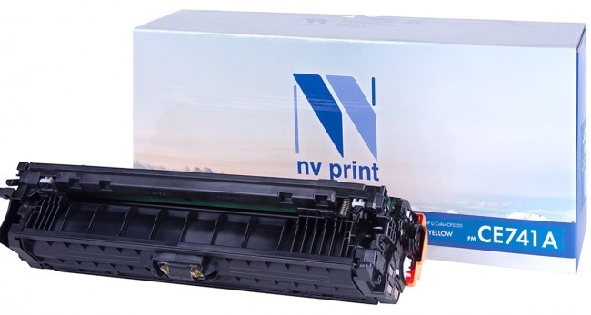 Картридж NV Print CE741A Голубой купить, сравнить цены и характеристики ...