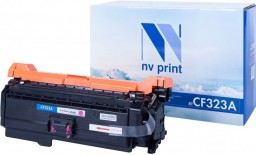 Картридж NV Print CF323A Пурпурный для принтеров HP LaserJet Color M680dn/ M680f/ M680z, 16500 страниц