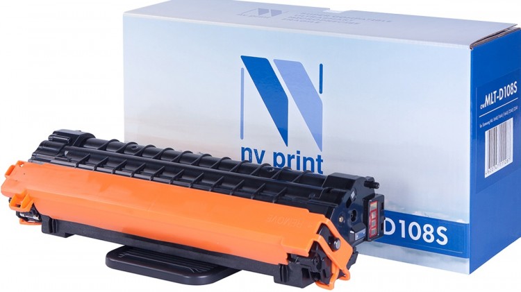 Картридж NV Print MLT-D108S для принтеров Samsung ML-1640/ 1641/ 1645/ 2240/ 2241, 1500 страниц