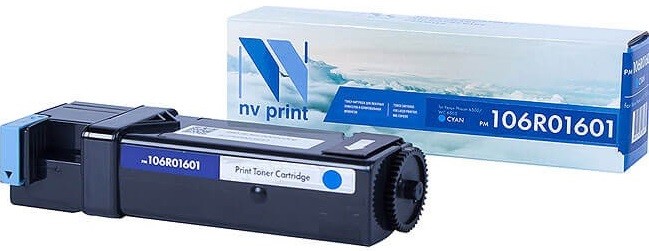 Картридж NV Print 106R01601 Голубой для принтеров Xerox Phaser 6500/ WorkCentre 6505, 2500 страниц