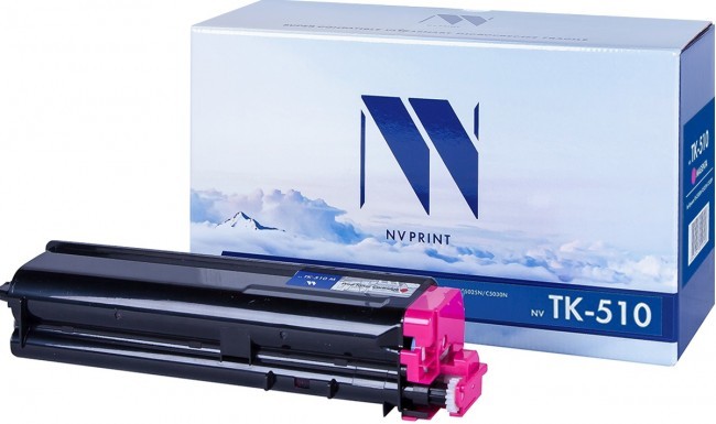 Картридж NV Print TK-510 Пурпурный для принтеров Kyocera FS-C5020N/ 5025N/ 5030N, 8000 страниц