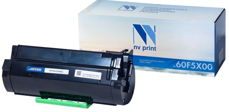 Картридж NV Print 60F5X00 для принтеров Lexmark LaserPrinter-MX510/ MX511/ MX611, 20000 страниц