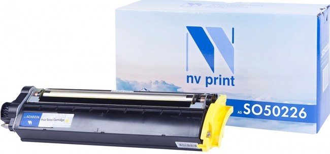 Картридж NV Print S050226 Желтый для принтеров Epson AcuLaser C2600N, 5000 страниц