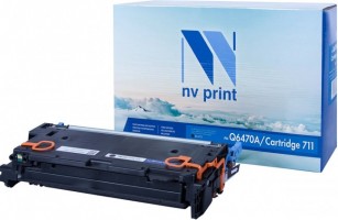 Картридж NV Print Q6470A/ 711 Черный для принтеров HP LaserJet Color 3505/ 3505x/ 3505n/ 3505dn/ 3600/ 3600n/ 3600dn/ 3800/ 3800n/ 3800dn/ 3800dnt/ Canon LBP-5300/ 5360/ MF-9130/ 9170/ 9220Cdn/ 9280Cdn, 6000 страниц
