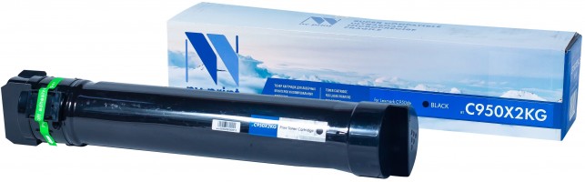 Картридж NV Print C950X2KG Black для принтеров Lexmark C950de, 24000 страниц