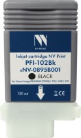 Картридж NV Print PFI-102Bk (NV-0895B001) Black для Canon ImagePROGRAF iPF500/ iPF510/ iPF600/ iPF610, чёрный, 130 мл