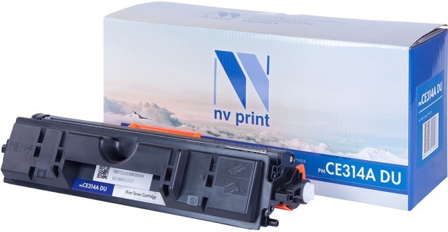 Барабан NV Print CE314A DU для принтеров HP LaserJet Pro CP1025/ CP1025nw/ M275/ M175a/ M175nw/ M176n/ M177fw, 14000 страниц