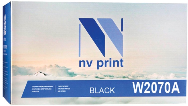 Картридж NV Print W2070A Black для принтеров HP 150/ 150A/ 150NW/ 178NW/ 179MFP, 1000 страниц