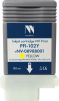 Картридж NV Print PFI-102Y (NV-0898B001) Yellow для Canon ImagePROGRAF iPF500/ iPF510/ iPF600/ iPF610, жёлтый, 130 мл