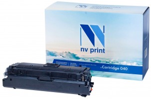 Картридж NV Print 040 Black для Canon i-SENSYS LBP 710Cx/ 712Cx, 6300 страниц