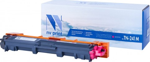 Картридж NV Print TN-241 Пурпурный для принтеров Brother HL-3140CW/ 3150CDW/ 3170CDW/ DCP-9020CDW/ MFC-9140CDN/ 9330CDW/ 9340CDW, 1400 страниц