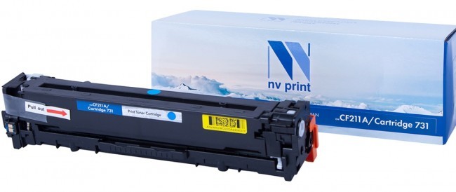 Картридж NV Print CF211A Голубой для принтеров HP LaserJet Color Pro M251n/ M251nw/ M276n/ M276nw, 1800 страниц