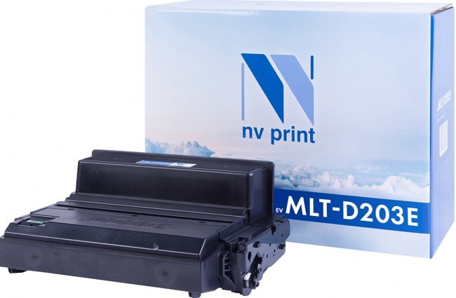 Картридж NV Print MLT-D203E для принтеров Samsung SL-M3820/ 4020/ M3870/ 4070, 10000 страниц