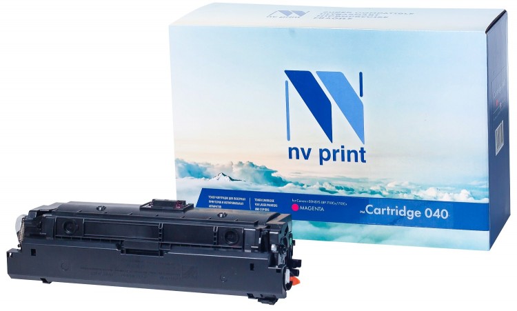 Картридж NV Print 040 Magenta для Canon i-SENSYS LBP 710Cx/ 712Cx, 5400 страниц
