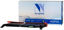 Картридж NV Print W2072A Yellow для принтеров HP 150/ 150A/ 150NW/ 178NW/ 179MFP, 700 страниц