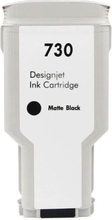 Картридж NV Print №730 (NV-P2V71A) Matte Black для HP DesignJet T1600/ T1700/ T2600, матовый чёрный, 300 мл