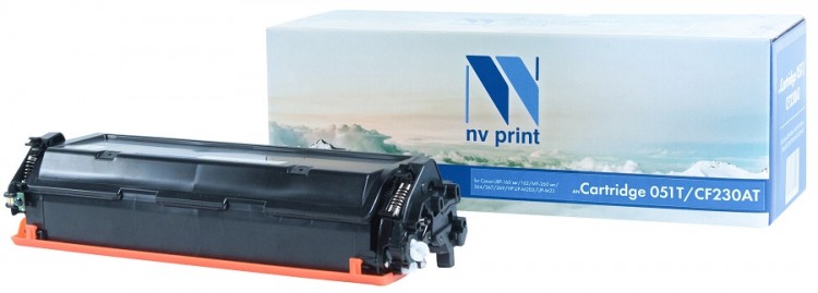 Картридж NV Print 051T/CF230AT для принтеров Canon LBP-160/ 162/ MF-260/ 264/ 267/ 269, HP LJP-M203/ LJP-M227, 1700 страниц