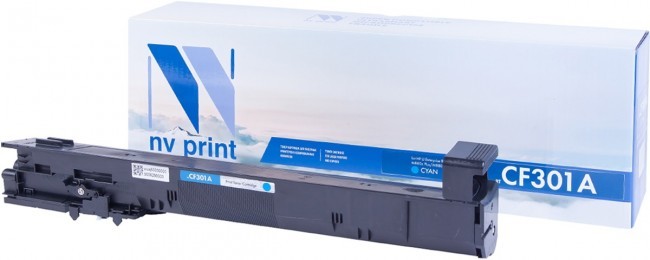 Картридж NV Print CF301A Голубой для принтеров HP LaserJet Color M880z/ M880z+, 32000 страниц