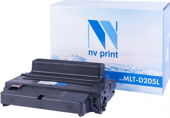Картридж NV Print MLT-D205L для принтеров Samsung ML-3310/ 3710/ SCX-5637/ 4833, 5000 страниц