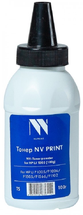 Тонер NV Print NV-HP для принтеров HP LJ P1005/ P1006/ P1505/ P1566/ P1102, 100г