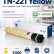 Тонер-картридж NV Print TN-221 Желтый для принтеров Konica-Minolta bizhub C227/ 287 21000 страниц
